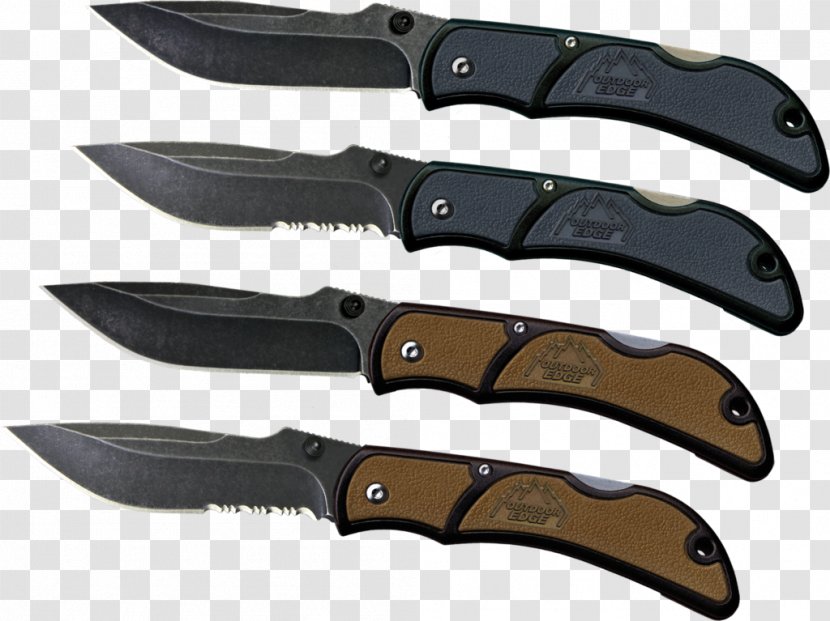Bowie Knife Utility Knives Hunting & Survival Throwing - Kitchen Transparent PNG