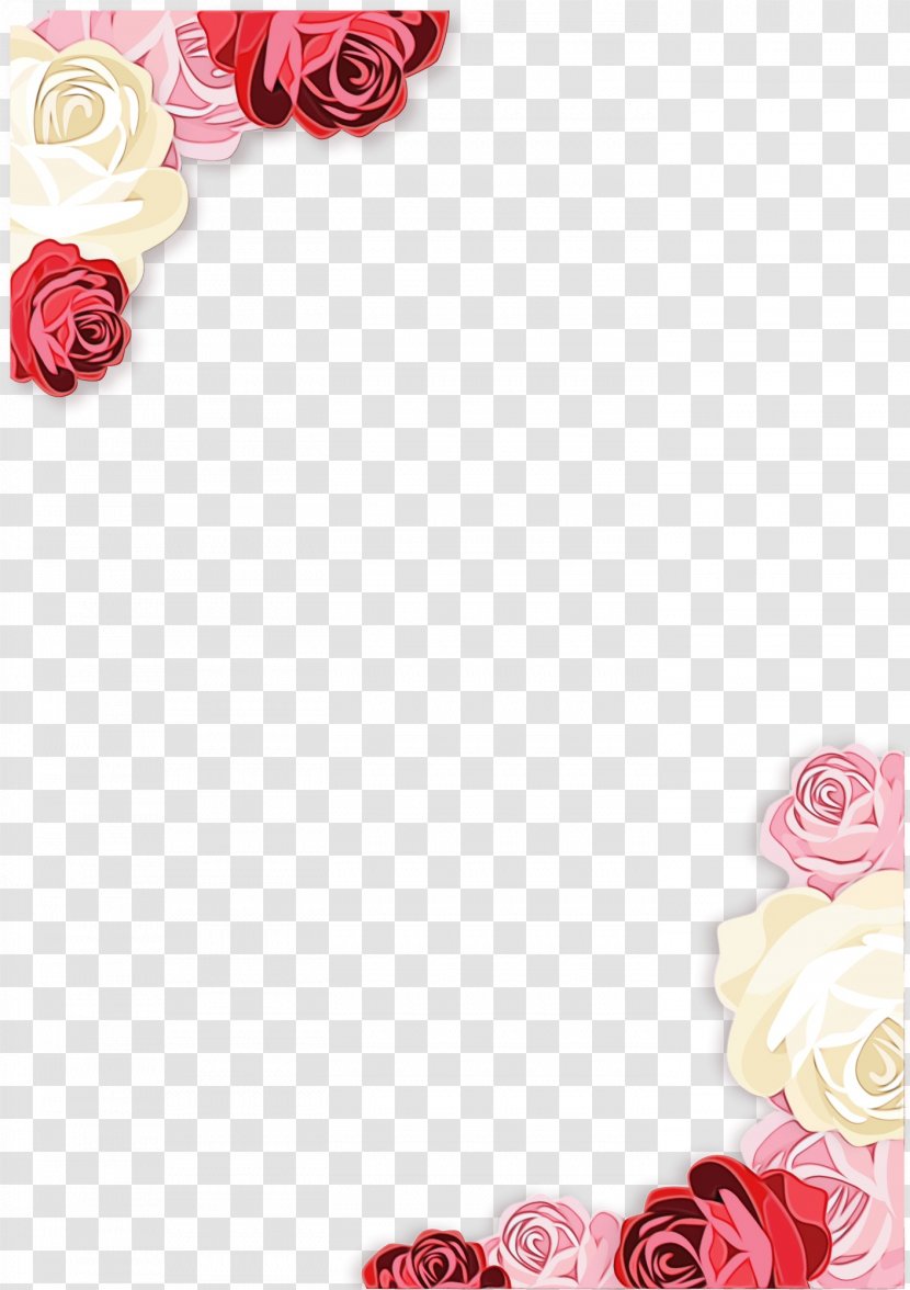 Flowers Wedding Invitation Watercolor - Flower - Rose Order Petal Transparent PNG