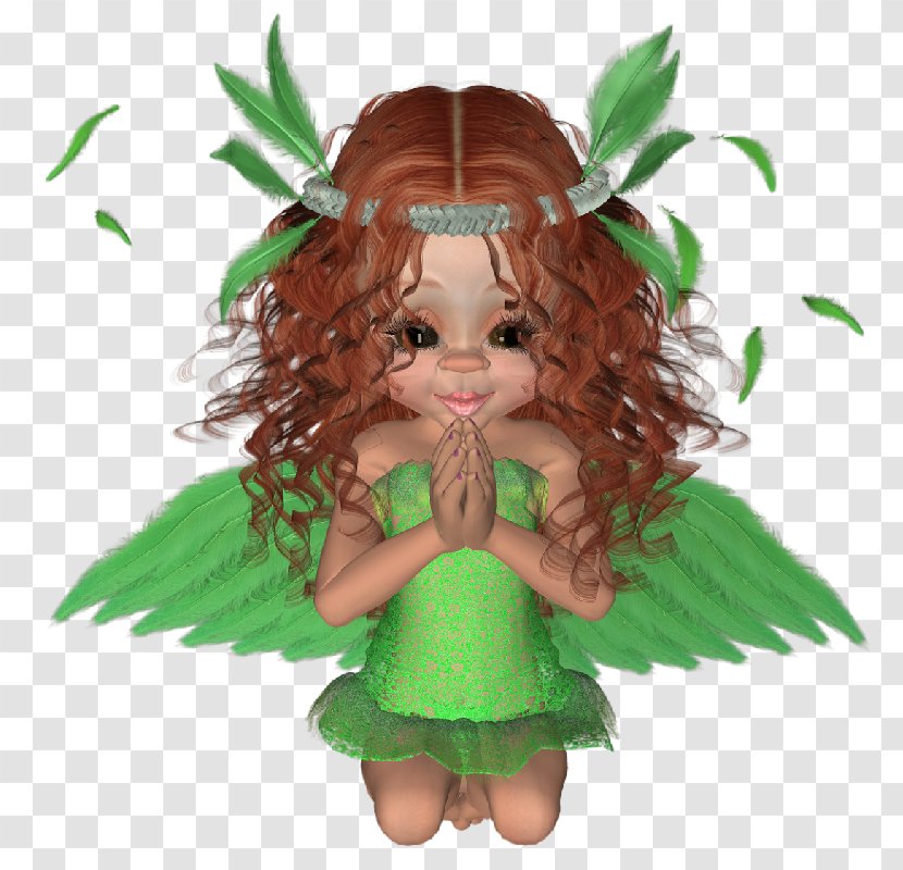 Fairy Doll Leaf - Hadas Transparent PNG