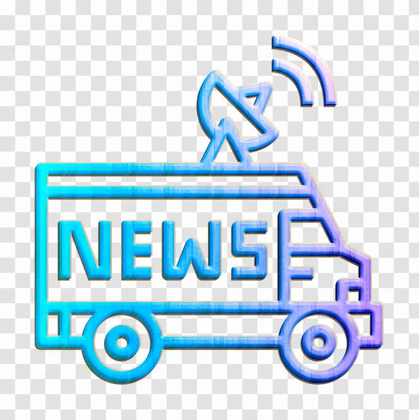 Truck Icon Newspaper Icon Broadcast Icon Transparent PNG