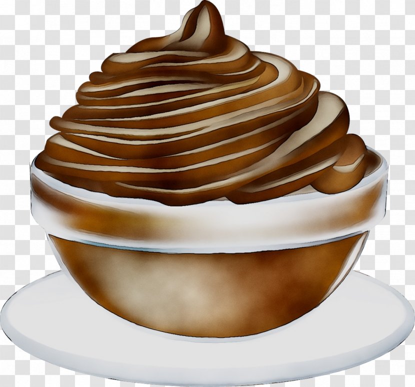 Chocolate Pudding Praline Bossche Bol - Buttercream - Dish Transparent PNG