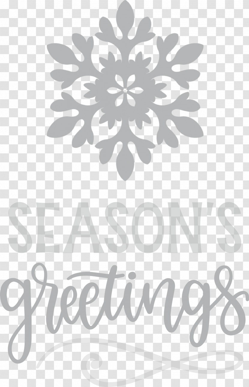 Seasons Greetings Winter Snow Transparent PNG