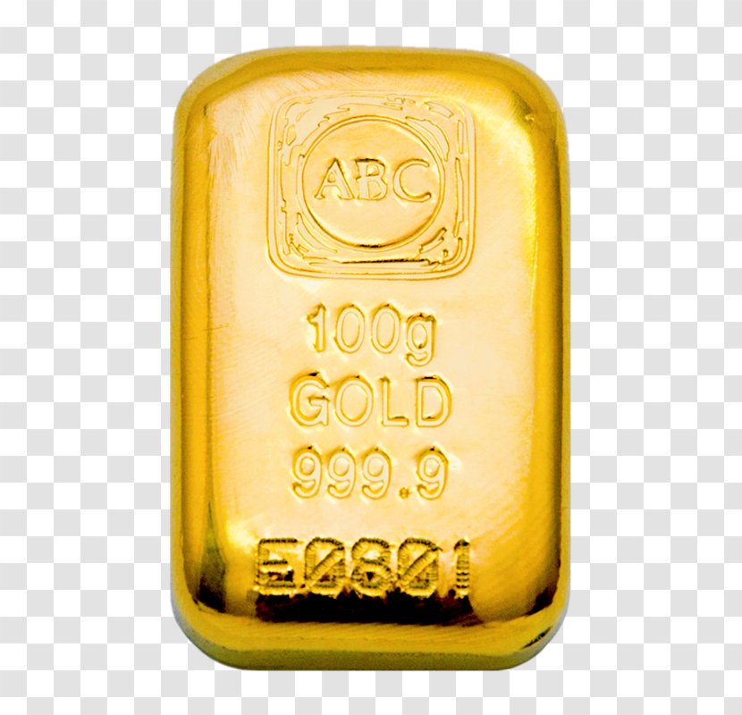 Perth Mint Gold As An Investment Bullion Bar - Metal - Paving Transparent PNG