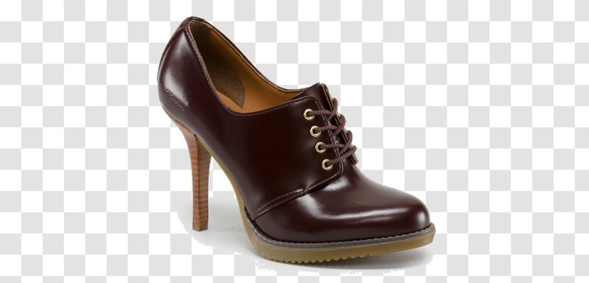 Leather Boot High-heeled Shoe - Dr Martens Transparent PNG