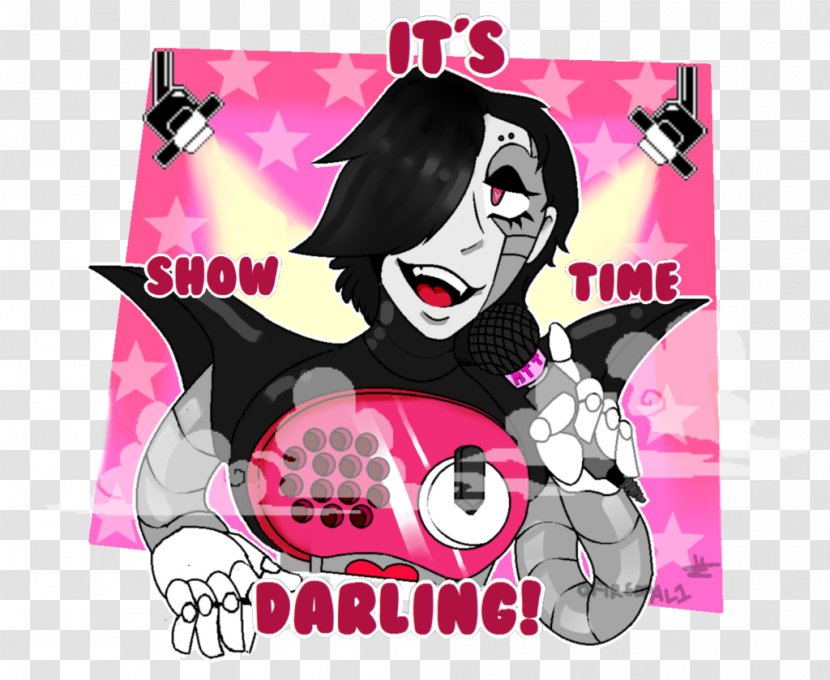 Poster Pink M Cartoon Character - Fictional - Show Time Transparent PNG