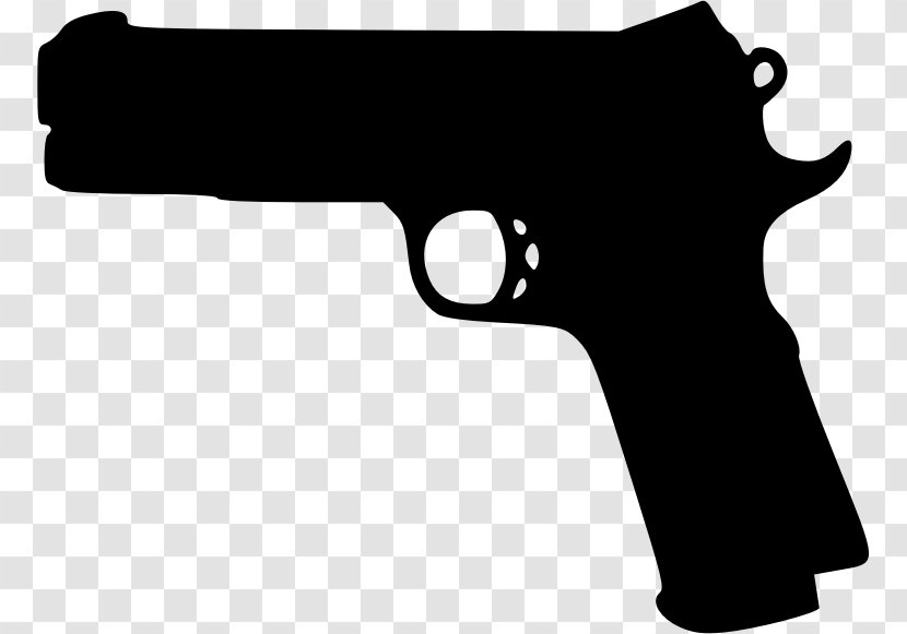 Firearm Pistol Gun Clip Art - Flower - Weapon Transparent PNG