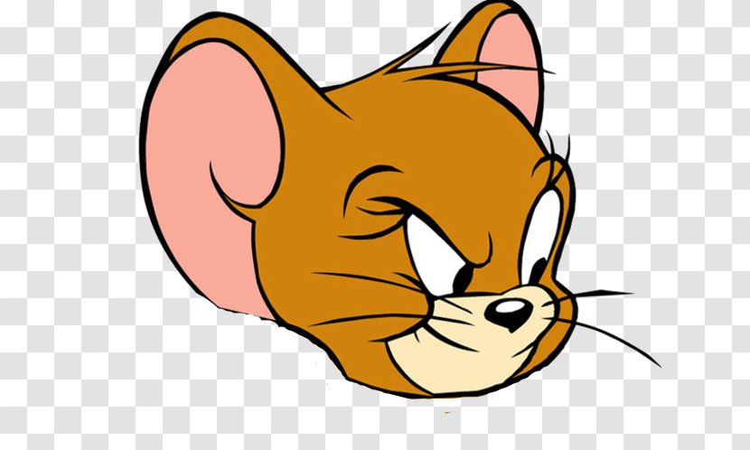 Jerry Mouse Tom Cat Nibbles And Cartoon - Face Transparent PNG