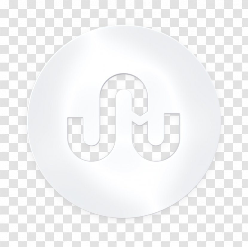 Logo Icon Media Social - Blackandwhite Symbol Transparent PNG
