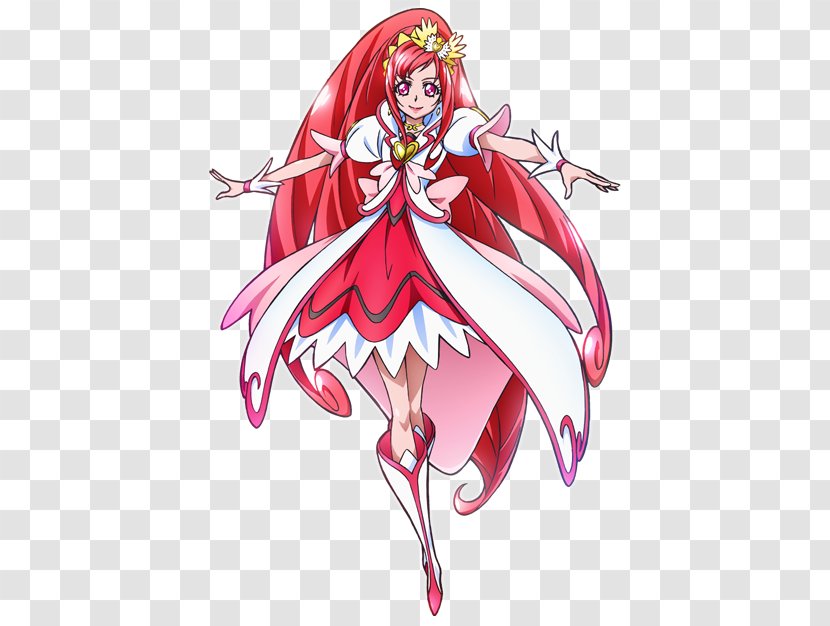 Aguri Madoka Alice Yotsuba Makoto Kenzaki Rikka Hishikawa Pretty Cure - Flower - Main Melody Transparent PNG