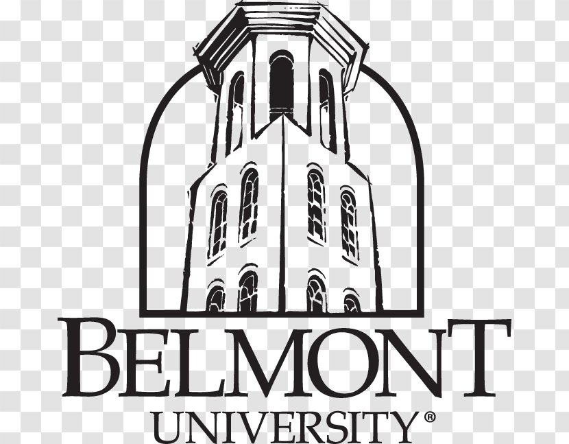 Belmont University Curb Event Center O'More College Of Design Boulevard - Black And White - Student Transparent PNG