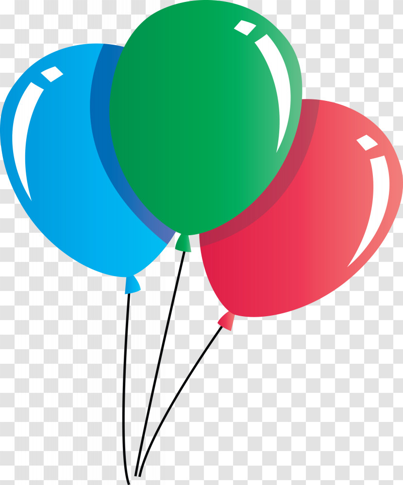 Happy Birthday Balloons Transparent PNG