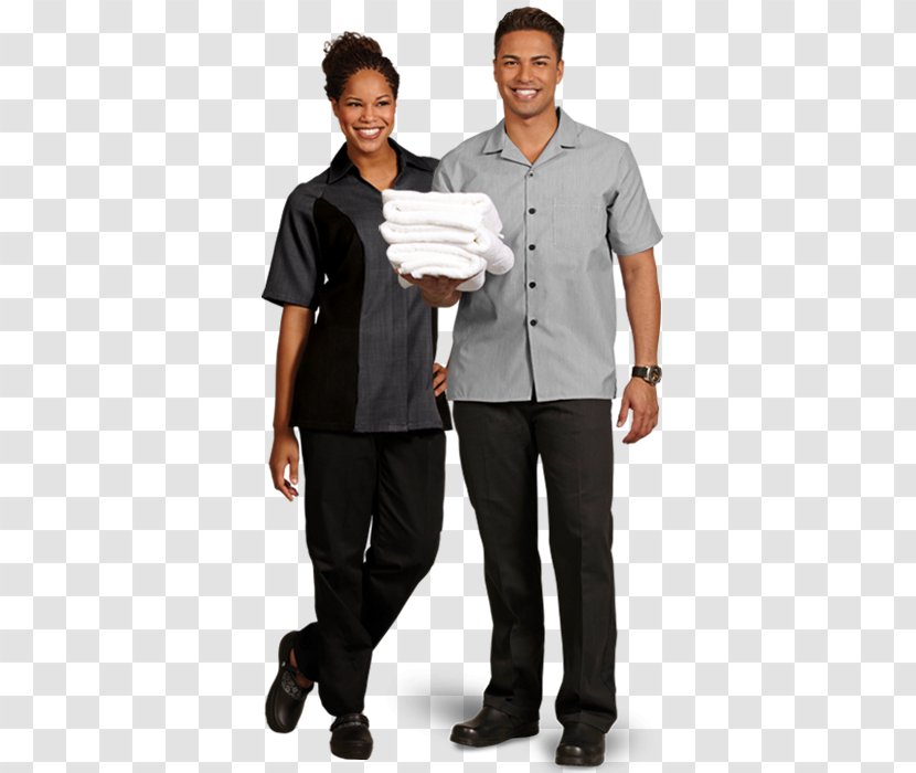 Sleeve T-shirt Uniform Housekeeping Clothing - T Shirt - Fashion Health Transparent PNG