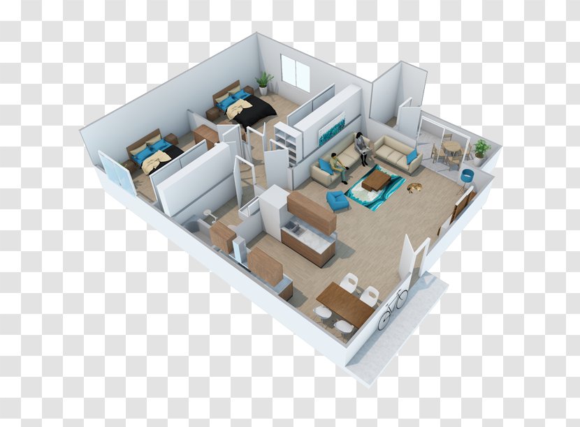 The Place At El Prado Apartments House Plan Interior Design Services - Custom Home Transparent PNG