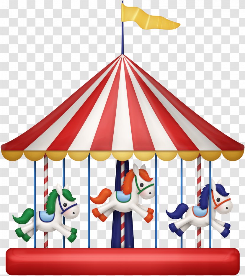 Carousel Amusement Park Playground Clip Art - Carnival Transparent PNG