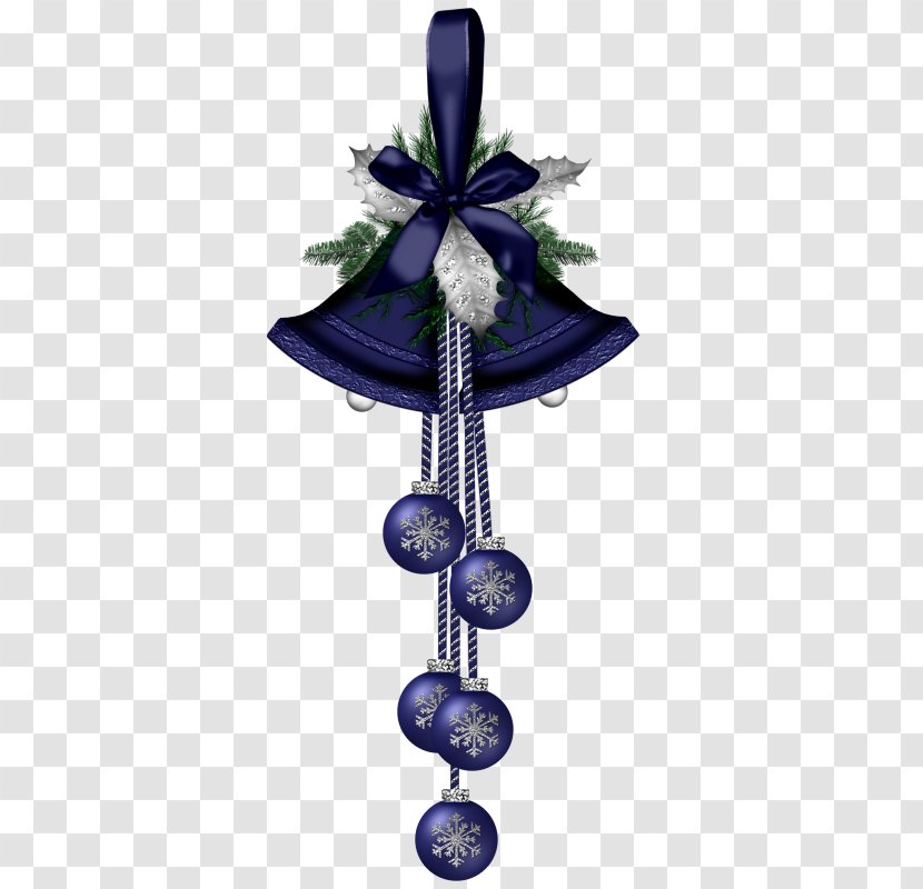 Blue Christmas Jingle Bell Clip Art - Bells Transparent PNG