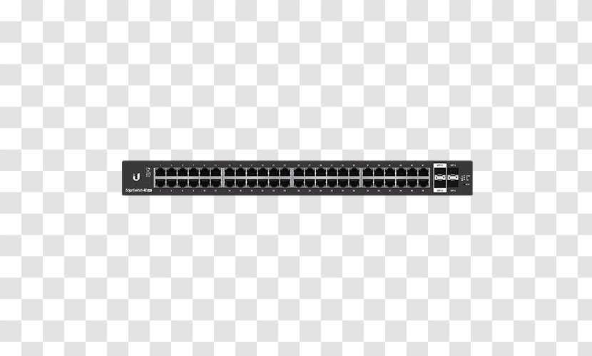 Network Switch Ubiquiti Networks 10 Gigabit Ethernet Twinaxial Cabling SFP+ - Sfp - Double Edged Transparent PNG