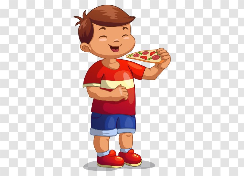 Pizza Food Eating Child Transparent PNG