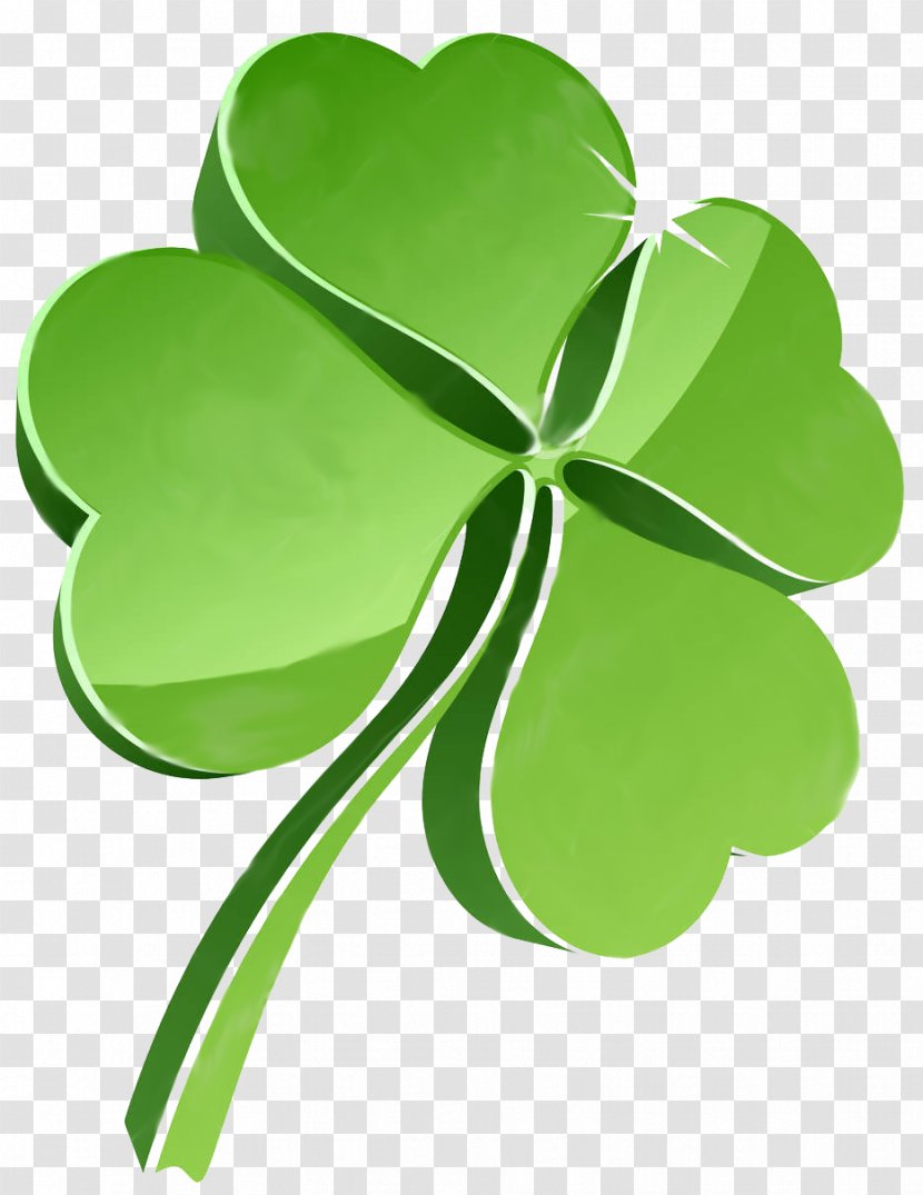 Four-leaf Clover Luck Shamrock Clip Art - Leaf - Four Transparent PNG