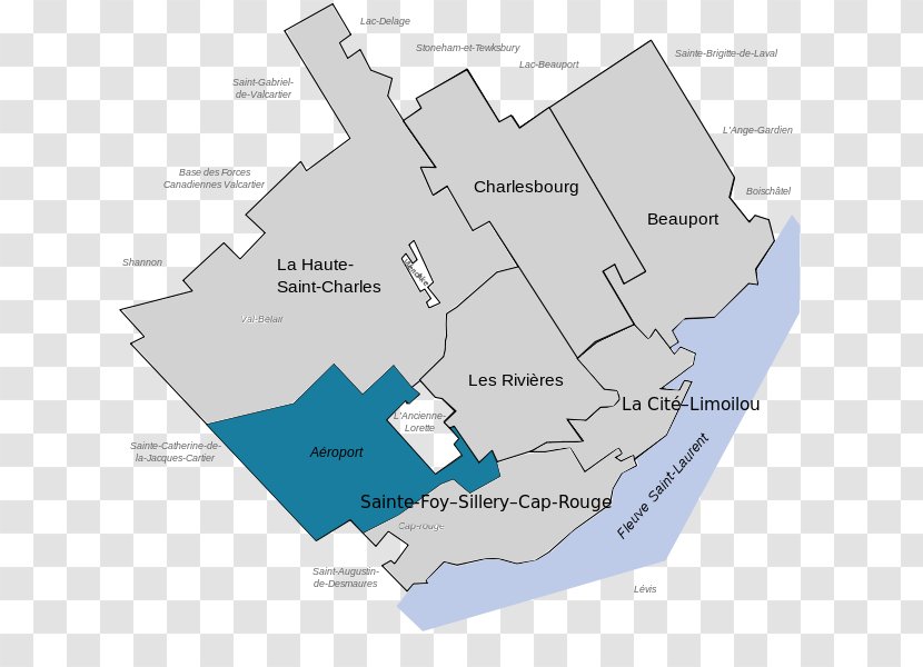 Quebec Map - Floor Plan Transparent PNG