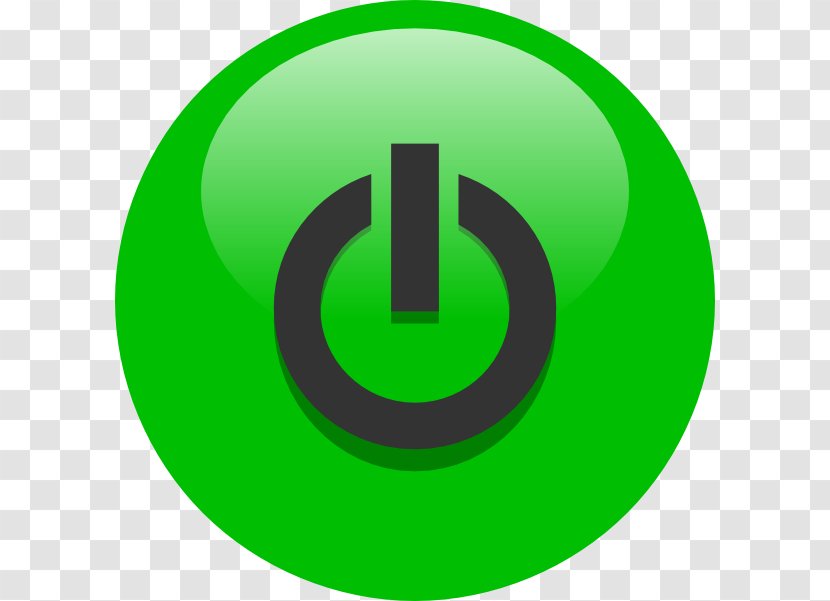 Power Symbol Button Clip Art - Royaltyfree Transparent PNG