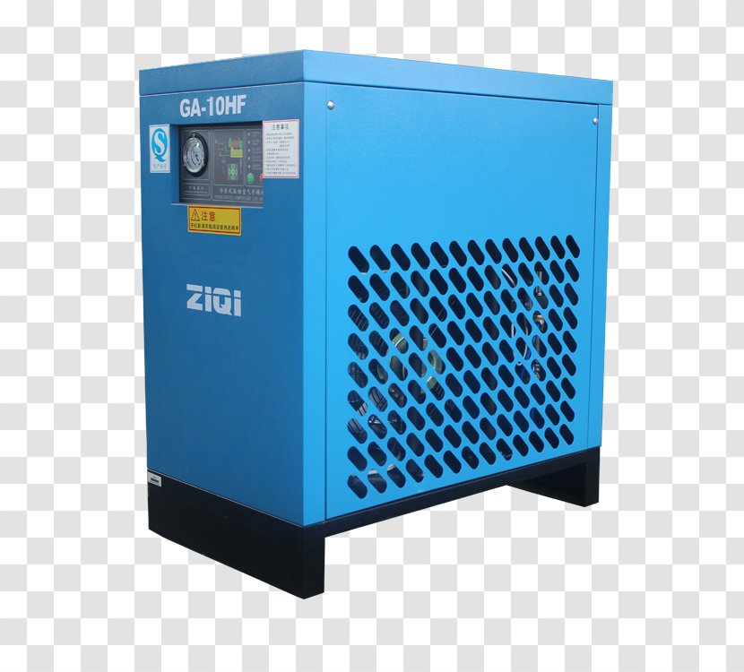 Air Dryer Machine Desiccant Drying Compressor - Cold Dew Transparent PNG