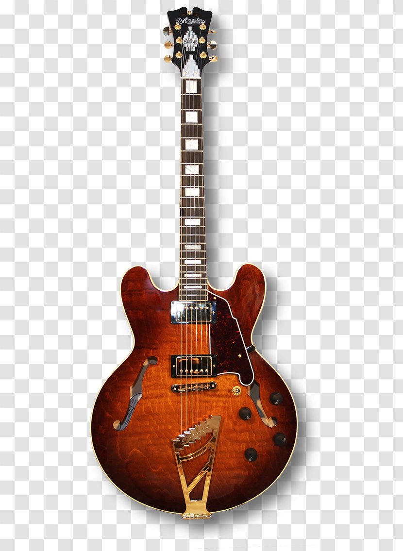 Gibson ES-335 Electric Guitar Lucille Sunburst - Heart - Unique Beautiful Acoustic Guitars Transparent PNG