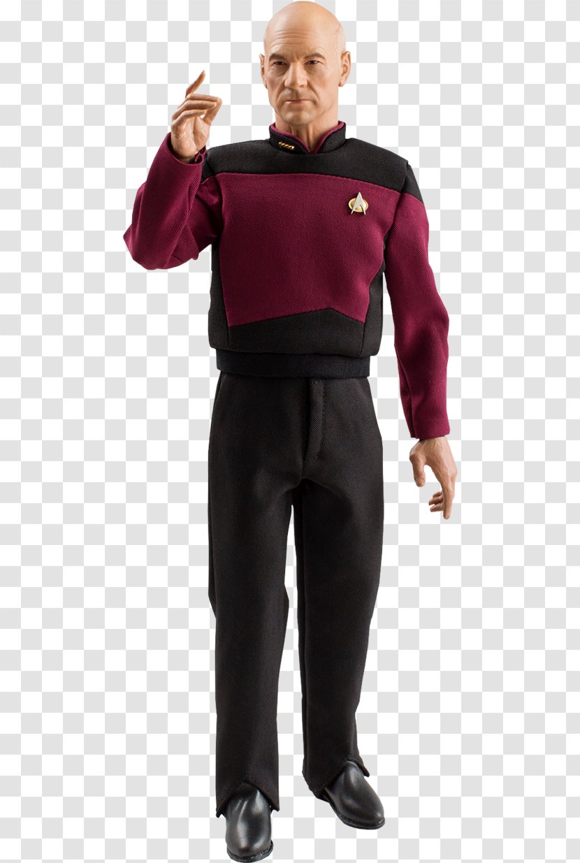 Patrick Stewart Jean-Luc Picard Star Trek: The Next Generation Action & Toy Figures James T. Kirk - Trek Nemesis - Figure Transparent PNG