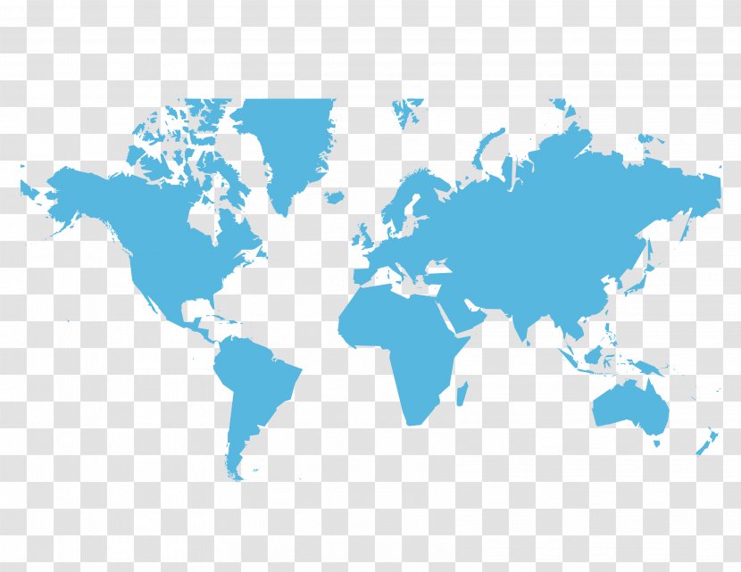 Globe World Map Americas - Land Transparent PNG