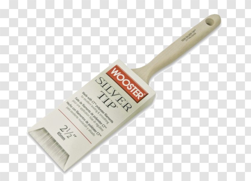 Paintbrush Tool The Wooster Brush Company Wall - Silver - Watercolor Stroke Transparent PNG