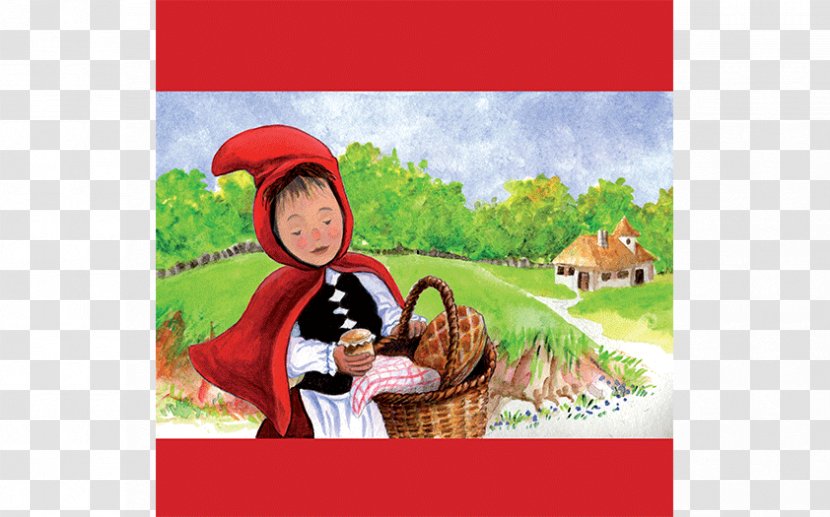 Little Red Riding Hood Gray Wolf Conte History Chaperon Transparent PNG