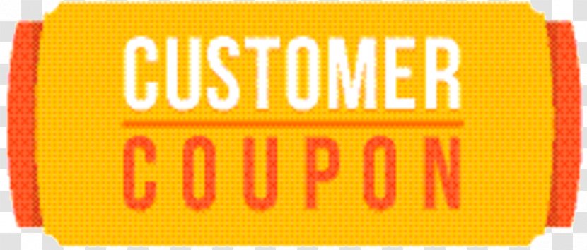 Yellow Background - Customer - Banner Text Transparent PNG