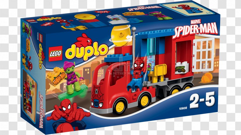 Spider-Man Green Goblin Lego Marvel Super Heroes Duplo - Toy - Color Building Blocks Transparent PNG