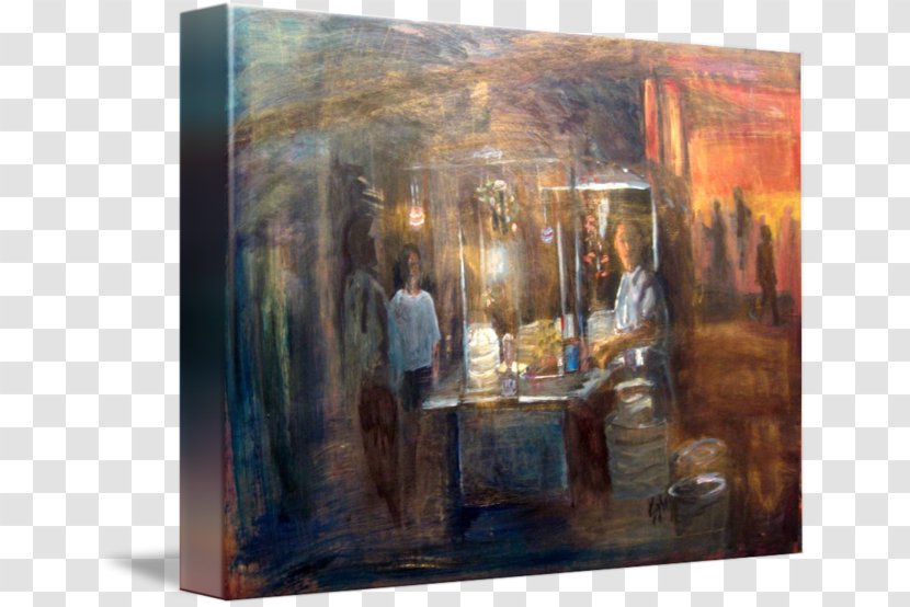 Modern Art Picture Frames Still Life Paint - Painting - Street Vendors Transparent PNG