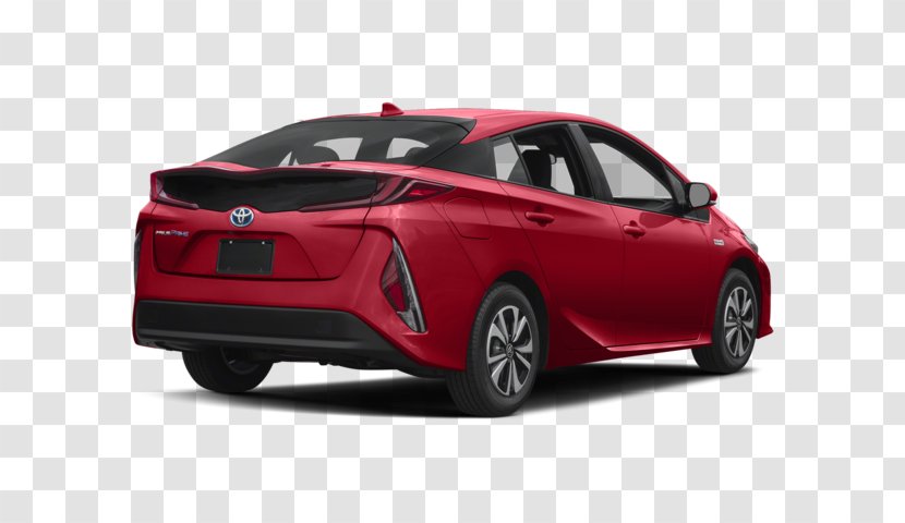 2017 Toyota Prius Prime Plus 2018 Advanced Hatchback Car - Vehicle - Mall Promotions Transparent PNG