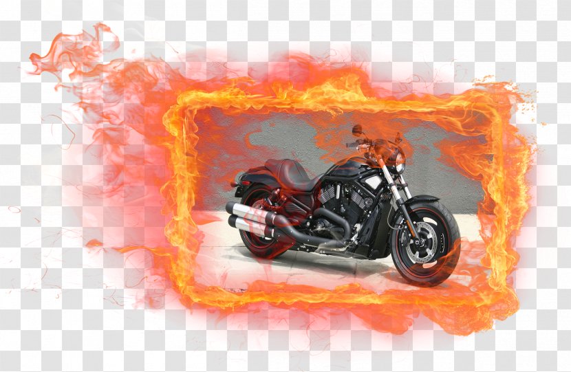 Car Motor Vehicle Automotive Design Harley-Davidson Desktop Wallpaper - Orange Transparent PNG