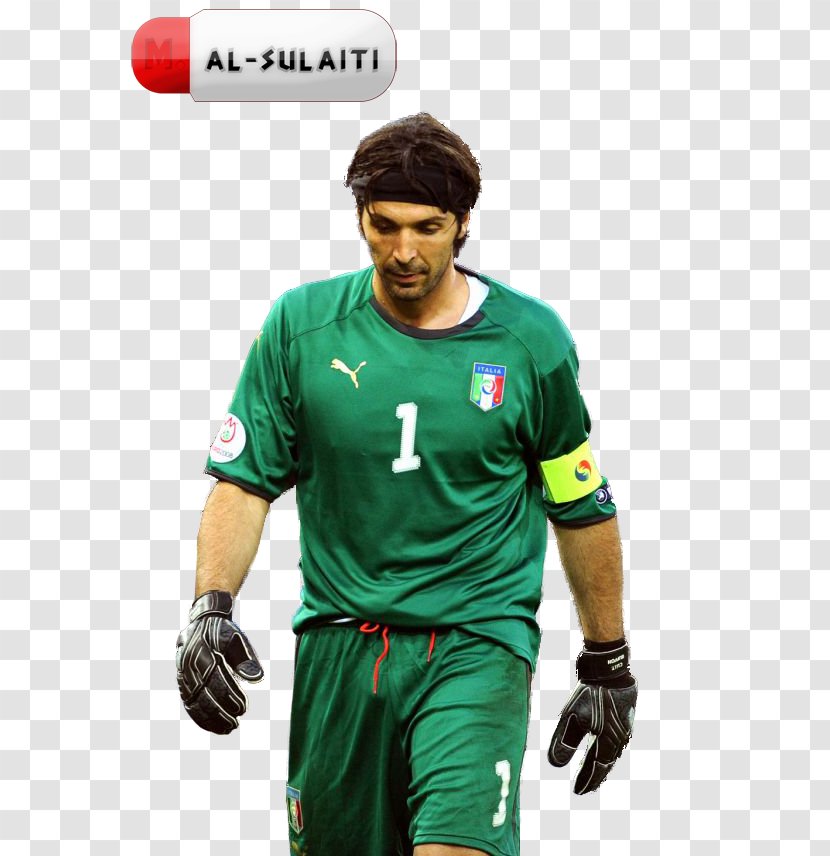 Gianluigi Buffon Team Sport Italy National Football T-shirt Transparent PNG