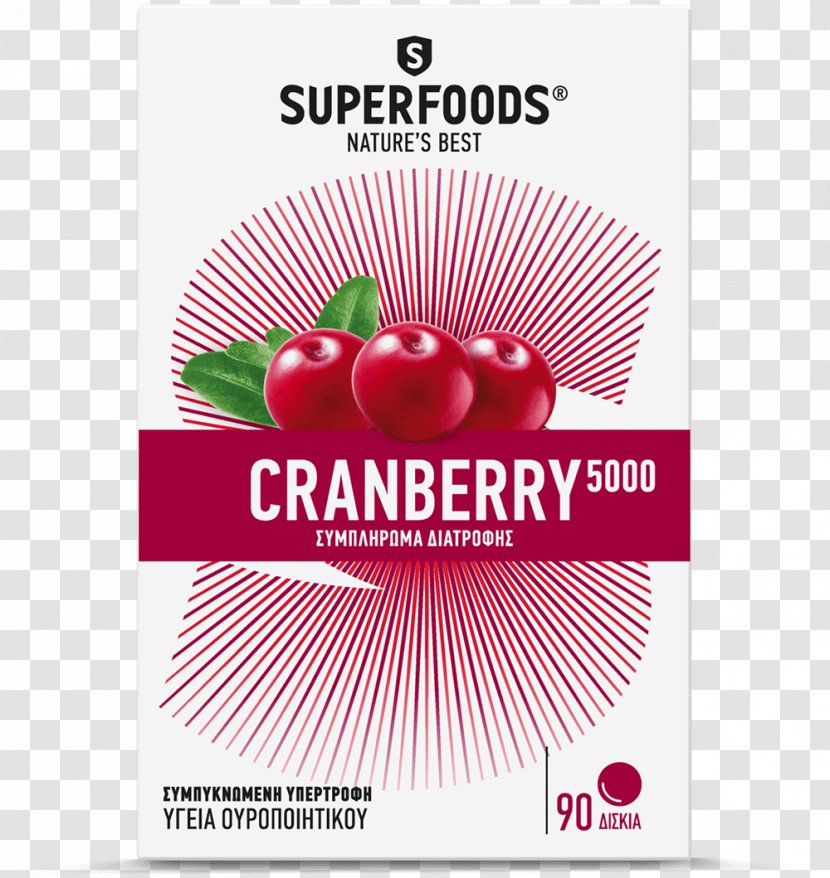 Cranberry Juice Dietary Supplement Health - Urinary Tract Infection Transparent PNG