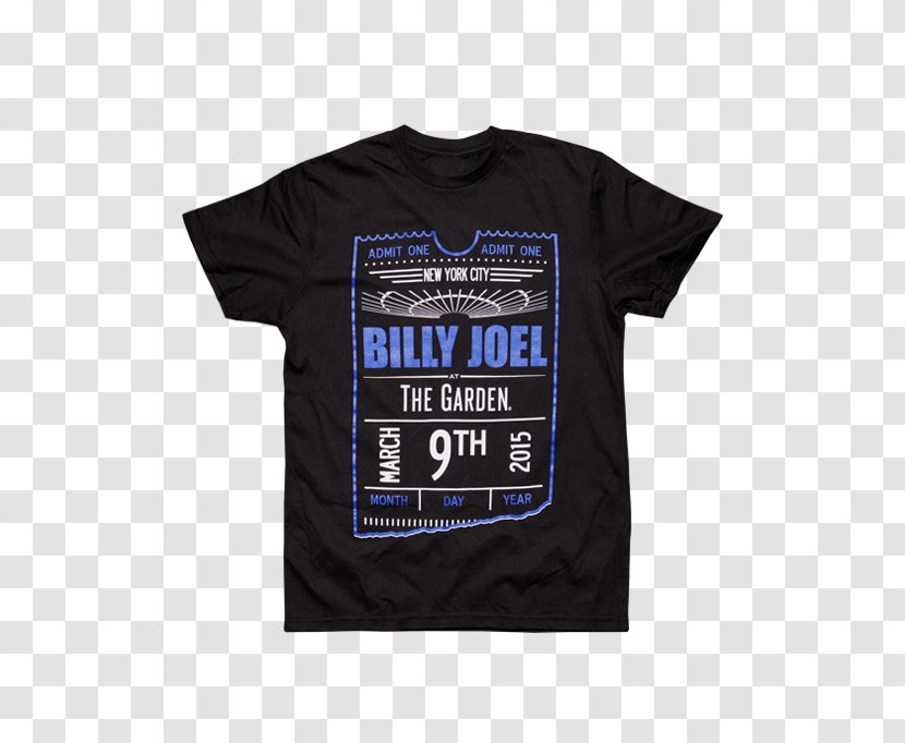 T-shirt Logo Sleeve Font - Tshirt - Billy Joel Transparent PNG