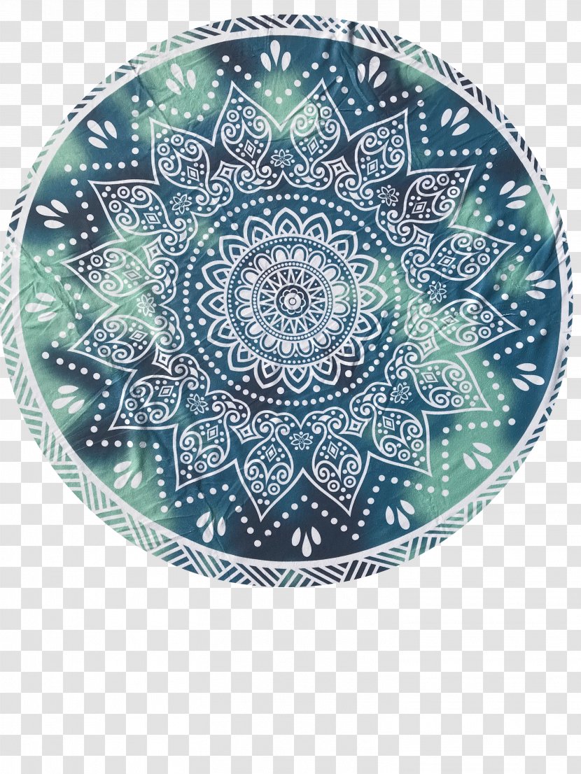 Floral Circle - Drawing - Motif Design Transparent PNG