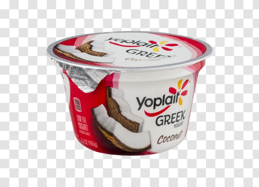 Ice Cream Piña Colada Yoghurt Greek Cuisine - Low Fat Transparent PNG