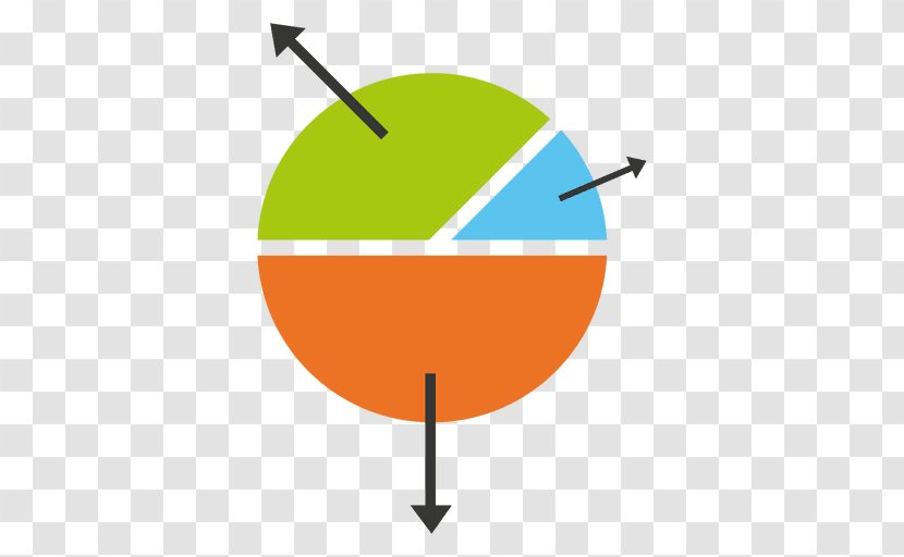 Pie Chart Sports Betting Infographic - Yellow - Parts Vector Transparent PNG