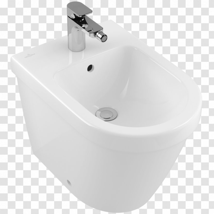 Bidet Villeroy & Boch Ceramic Bathroom Sink Transparent PNG