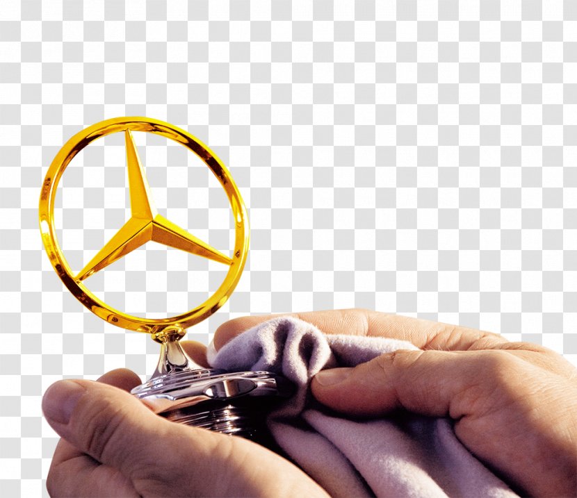 Mercedes-Benz A-Class Car GLC-Class Porsche - Mercedesbenz - Golden Mercedes Logo Transparent PNG