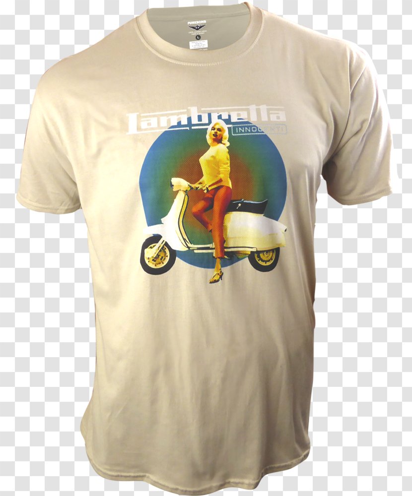 T-shirt Lambretta Sleeve Outerwear - Frame Transparent PNG