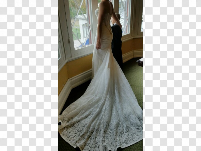 Wedding Dress Cocktail Gown - Silhouette Transparent PNG