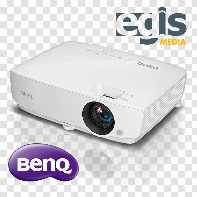 Multimedia Projectors Digital Light Processing BenQ MH534 Business Projector 3300 ANSI Lumens SVGA DLP Technology Meeting Room 2.38 Kg - Electronic Device Transparent PNG
