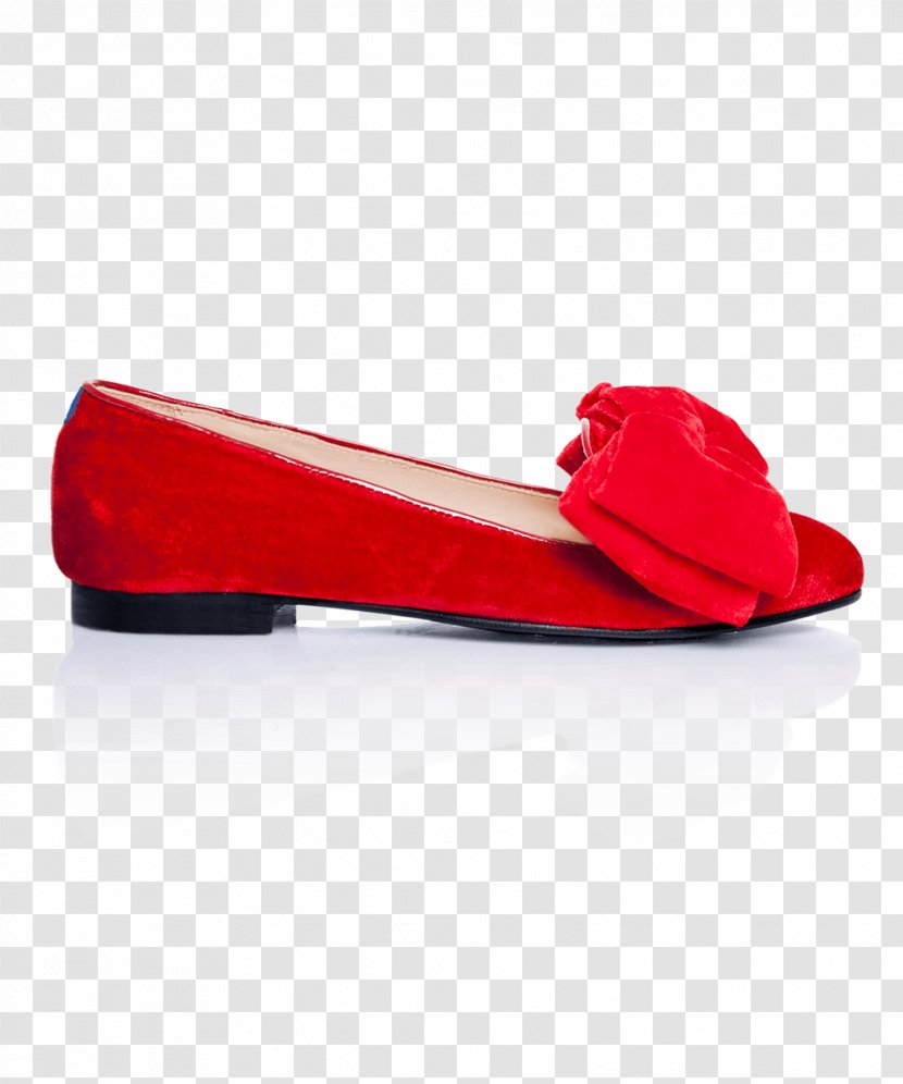 Ballet Flat Slipper Chatelles Slip-on Shoe - Red Slippers Transparent PNG