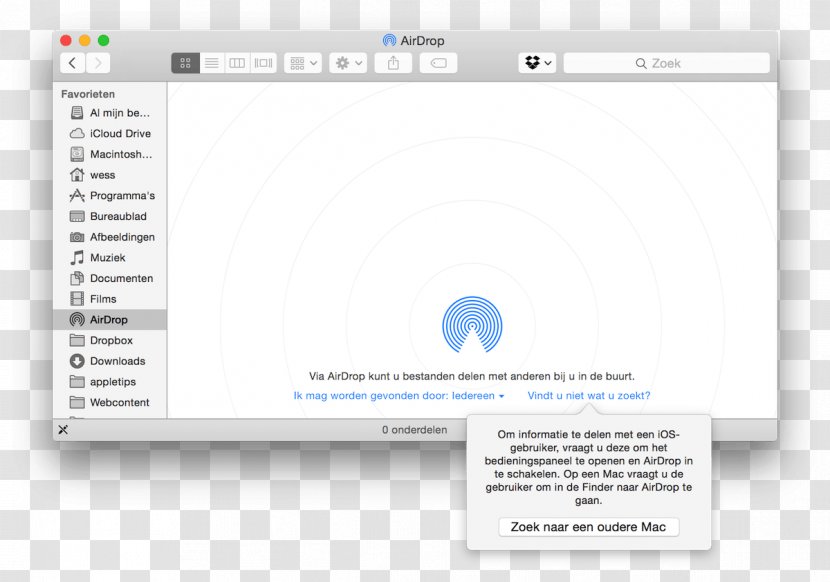 Computer Program OS X Yosemite MacOS AirDrop - Apple Transparent PNG