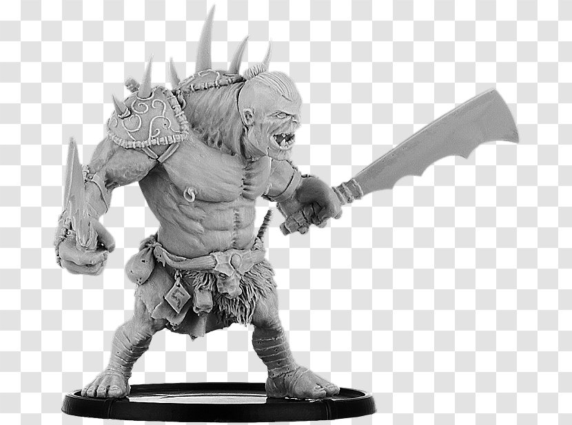 Darklands Gromi Armoured Oghurigg Drast The Hunched Hound Of Dun Durn Warmachine Dungal Mormaer On Foot New Caena Sleanbera - Figurine - Knight Transparent PNG