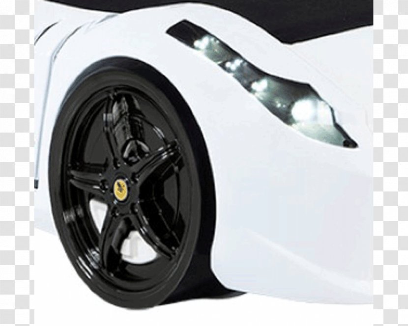 Alloy Wheel Car Door Ferrari Bed - Headlamp Transparent PNG